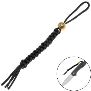 Темляк CIVIVI Sphere V2 Black/Brass logo bead (CA-08M V2)  (CA-08M V2)