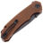 Нож CIVIVI Brazen сталь Damascus рукоять Brown Micarta (C2102DS-1)