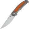 Нож Shirogorov Quantum Ursus сталь Cromax рукоять Ti/Orange G10
