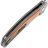 Нож Shirogorov Quantum Ursus сталь Cromax рукоять Ti/Orange G10