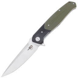 Нож Bestech Swordfish сталь D2 рукоять Black/Green G10 (BG03A)