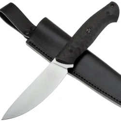 Нож UralEDC КрейсерЪ сталь CPM-S90V рукоять Carbon Fiber