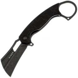 Нож Kizer Dodo blackwash сталь Nitro-V рукоять G10