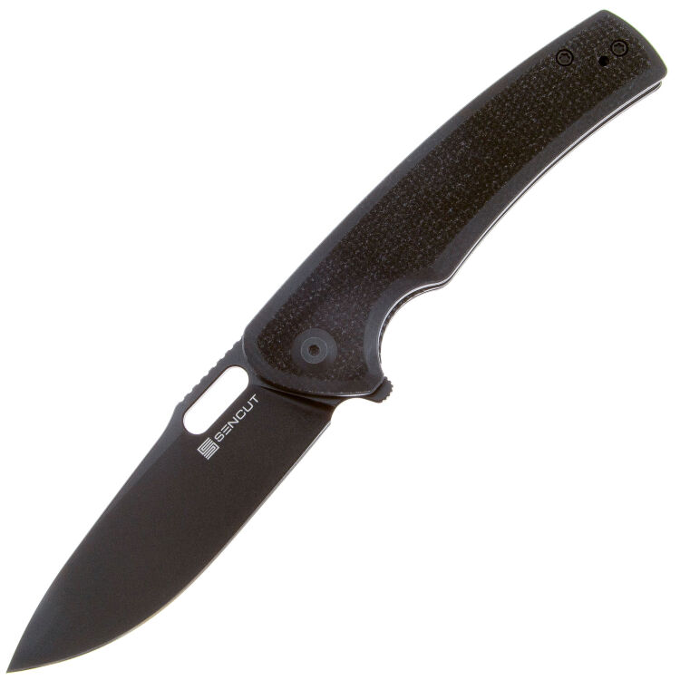 Нож Sencut Vesperon black сталь 9Cr18MoV рукоять Black Canvas Micarta (S20065-3)