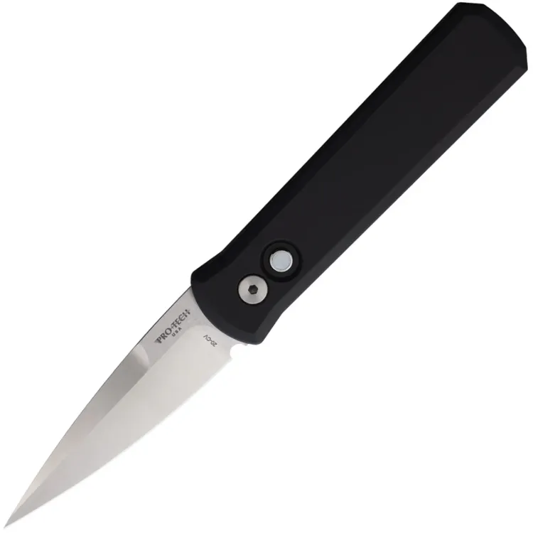 Нож Pro-Tech Godson satin сталь CPM-20CV рукоять Black Aluminium