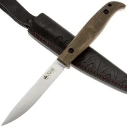 Нож Kizlyar Supreme Companero сталь AUS-10 рукоять орех