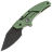 Нож CIVIVI Typhoeus blackwash сталь 14C28N рукоять Green Aluminium (C21036-4)