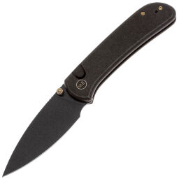 Нож WE Knife Qubit blackwash сталь CPM-20CV рукоять Black Ti (WE22030F-1)