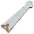 Нож Daggerr Cinquedea satin сталь VG-10 рукоять White G10
