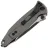 Нож Microtech SOCOM Elite T/E black сталь M390MK рукоять Natural Clear Aluminium (161-1NC)