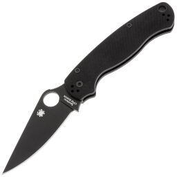 Нож Spyderco Paramilitary 2 DLC сталь S45VN рукоять Black G10 (C81GPBK2)