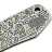 Нож Vosteed Raccoon TLL Drop Point stonewash сталь 14C28N рукоять Doodle Monster G10