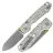 Нож Vosteed Raccoon TLL Drop Point stonewash сталь 14C28N рукоять Doodle Monster G10