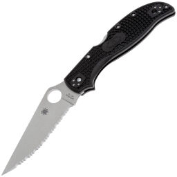 Нож Spyderco Stretch 2 XL serrated сталь VG-10 рукоять FRN (C258SBK)