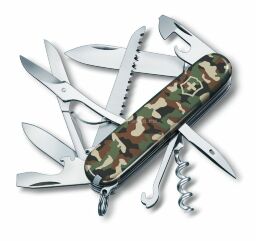 Нож многофункц. Victorinox Huntsman Wood Camouflage 91мм (1.3713.94)