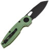 Нож Vosteed Ankylo blackwash сталь 154CM рукоять Green Aluminum