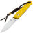 Нож 7 Ножей Колибри сталь N690 рукоять Yellow G10