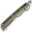 Нож Tenable Kryo stonewash сталь 14C28N рукоять Green Micarta