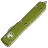 Нож Microtech Ultratech T/E Stonewash сталь M390 рукоять Olive Drab Aluminium (123-10OD)