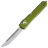 Нож Microtech Ultratech T/E Stonewash сталь M390 рукоять Olive Drab Aluminium (123-10OD)