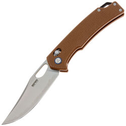 Нож SRM 9203-MN2 сталь Laminated 140Cr рукоять Micarta