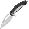 Нож Microtech Matrix beadblast сталь M390 рукоять Titanium/Carbon Fiber (165C-7CFTI)
