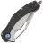 Нож Microtech Matrix beadblast сталь M390 рукоять Titanium/Carbon Fiber (165C-7CFTI)