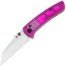 Нож Kansept Main Street stonewash сталь 154CM рукоять Purple Acrylic