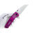 Нож Kansept Main Street stonewash сталь 154CM рукоять Purple Acrylic