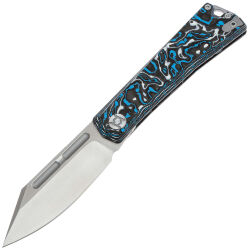 Нож Kunwu Geezer сталь Elmax рукоять Blue FatCarbon