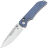 Нож Tenable Eaglestrike stonewash сталь NItro-V рукоять Blue Micarta
