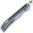 Нож Tenable Eaglestrike stonewash сталь NItro-V рукоять Blue Micarta