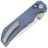 Нож Tenable Eaglestrike stonewash сталь NItro-V рукоять Blue Micarta