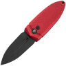 Нож Bestech Ququ DLC cталь 14C28N рукоять Red Aluminium (BG57B-4)