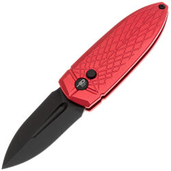Нож Bestech Ququ DLC cталь 14C28N рукоять Red Aluminium (BG57B-4)