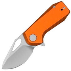 Нож Kristal Chizhik cталь14C28N Satin рукоять Orange G10