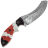 Нож Волчий Век Кондрат-12 Custom сталь 95Х18 WA рукоять Black/Red/White G10