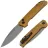 Нож Kershaw Launch Iridium stonewash сталь MagnaCut рукоять Bronze Aluminium (7038BRZ)