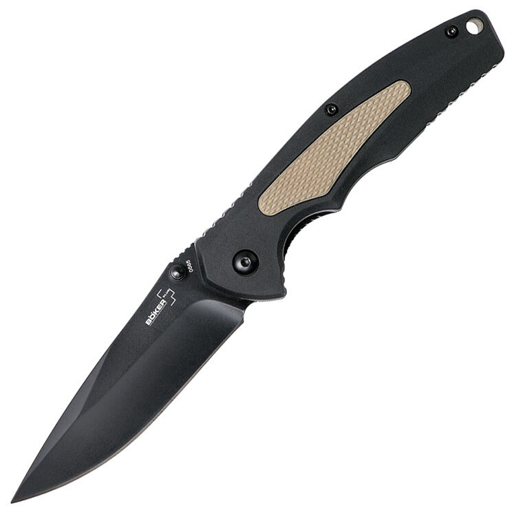 Нож Boker Plus Gemini сталь D2 рукоять Black/Coyote FRN (01BO505)