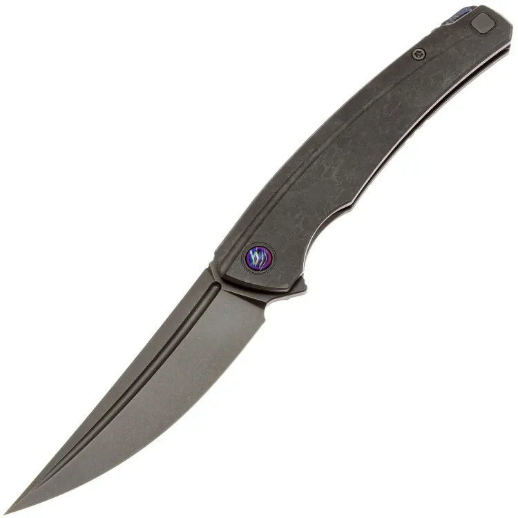 Нож TuoTown Saira DLC сталь T14N рукоять Black Crystal Ti Нож TuoTown Saira DLC сталь T14N рукоять Black Crystal Ti