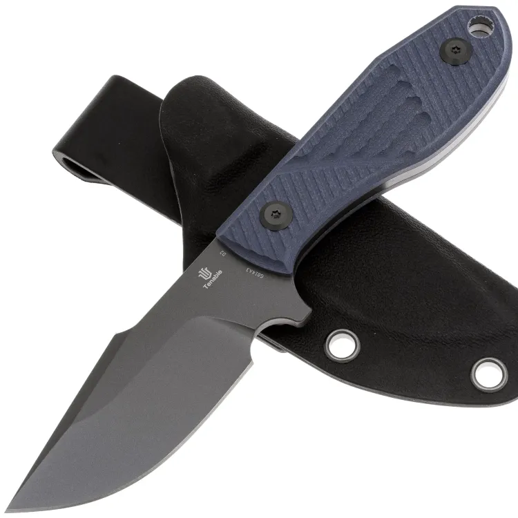 Нож Tenable Tiny Dancer gray TiCn сталь D2 рукоять Light Gray G10 Нож Tenable Tiny Dancer gray TiCn сталь D2 рукоять Light Gray G10
