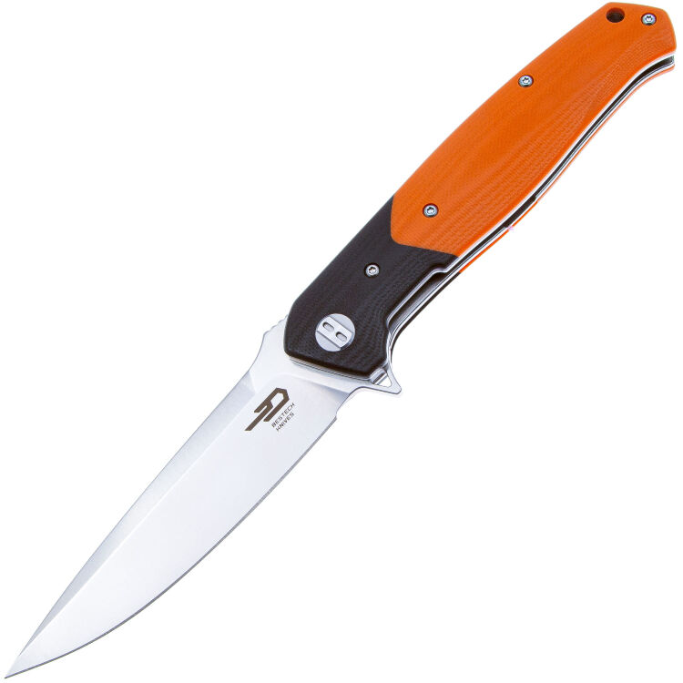 Нож Bestech Swordfish сталь D2 рукоять Black/Orange G10 (BG03C)