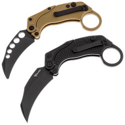 Нож Reate EXO-K black PVD сталь N690 рукоять Black Aluminium