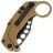 Нож Reate EXO-K black PVD сталь N690 рукоять Black Aluminium