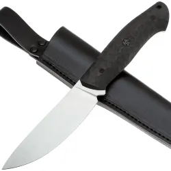 Нож UralEDC КрейсерЪ сталь M390 рукоять Carbon Fiber
