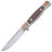 Нож Reptilian Кот-03 сталь D2 рукоять Red Carbon/Steel