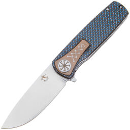 Нож Steelclaw Идол-02 сталь D2 рукоять Blue СF