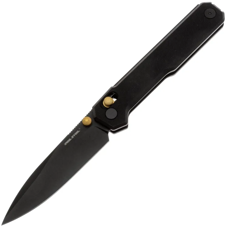 Нож Real Steel Perix black PVD сталь Nitro-V рукоять Black G10 (7121BG)