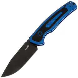 Нож Kershaw Launch 21 black PVD сталь CPM-M4 рукоять Blue Aluminum/G10 (7106BLU)