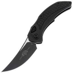Нож Microtech Brachial black сталь M390 рукоять Black Aluminium (268A-1T)